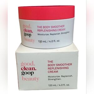 good.clean.goop beauty The Body Smoother Replenishing Cream 4oz NIB Moisturizer